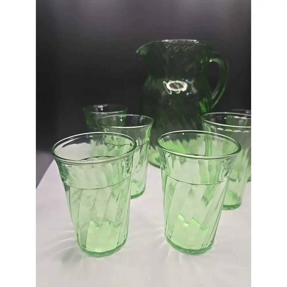 Anchor Hocking depression green
